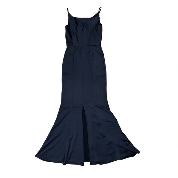 Chi Chi London Marissa Dress  NWT | Navy | Size 6 - Picture 5 of 7